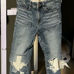 AE next level stretch hi-rise jeggings